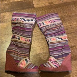Michael Antonio boho boots - size 8